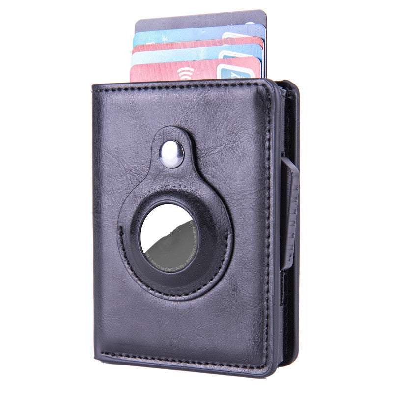 Automatic Card Wallet - Anti-lost PU Leather Card Holder - Minihomy