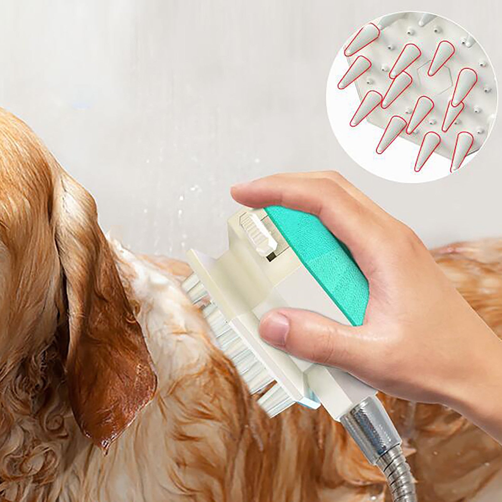 Portable Handheld Splash Shower Pet Dog Cat Shower Spray Hose Tub - Minihomy