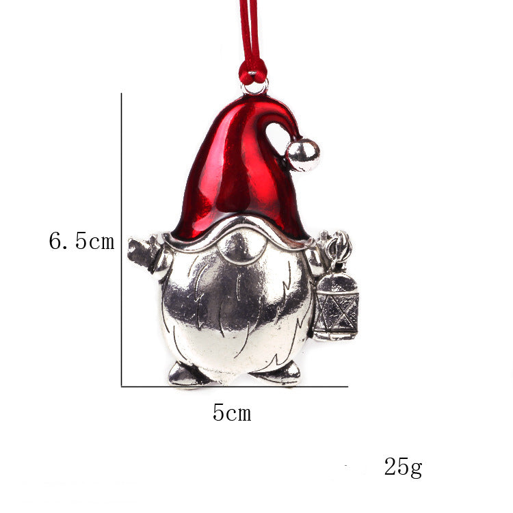 Metal Snowman Pendant Christmas Home Decoration - Minihomy