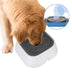 Cat Dog Water Bowl Carried Floating Anti-Overflow Slow Water Feeder Dispenser - Minihomy