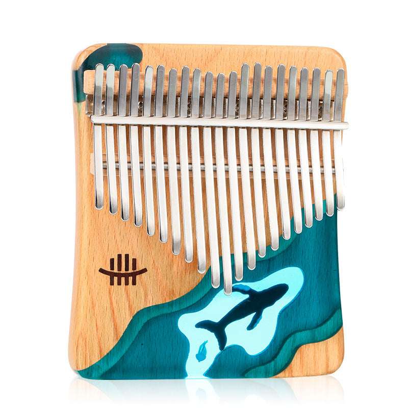 Deep Sea Blue Whale Thumb Piano Board - Minihomy