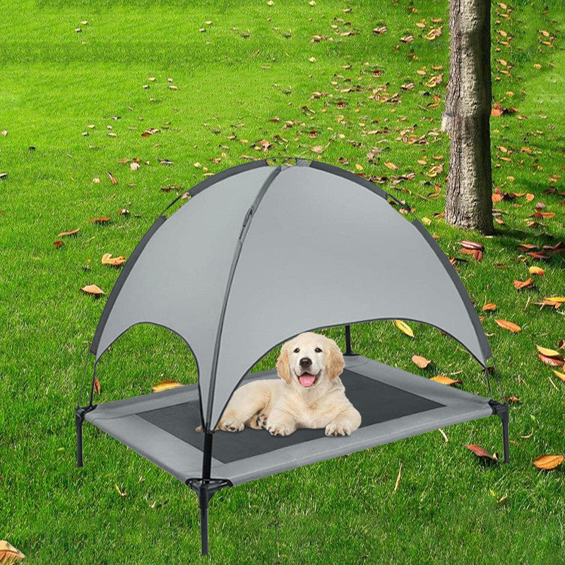 Pet Outdoor Supplies Covered Loft Bed Camp Bed Sunshade Tent - Minihomy