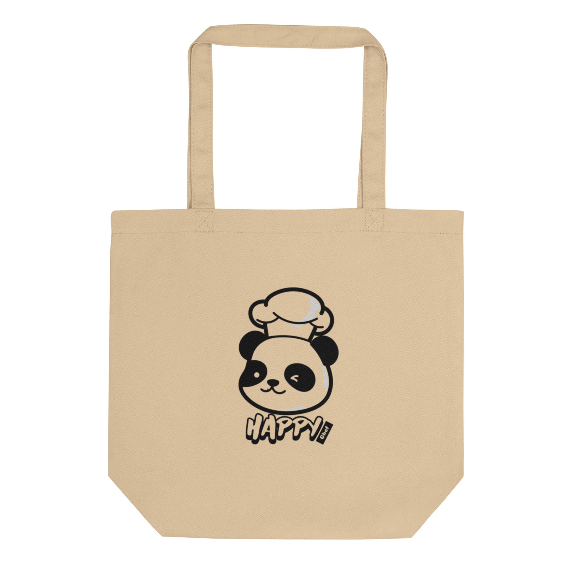 Victory and Happy Panda Design Eco Tote Bag