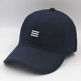 Three Bar Baseball Cap Men's Soft Top Casual