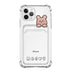 Cartoon Transparent Card Phone Case - Minihomy