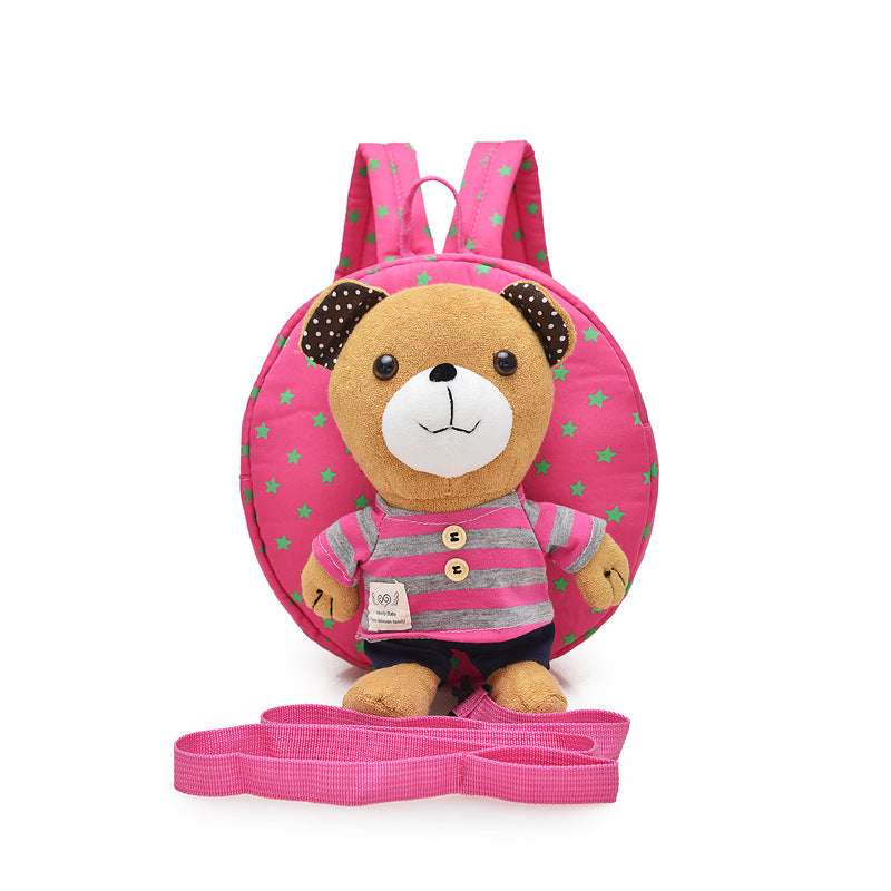 Cute Baby Backpack Anti-lost Bear Cartoon - Minihomy