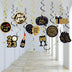 New Year Spiral Decoration Interior Party Decorations - Minihomy