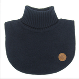 Children's Pullover Warm High-neck Knitted Scarf - Minihomy