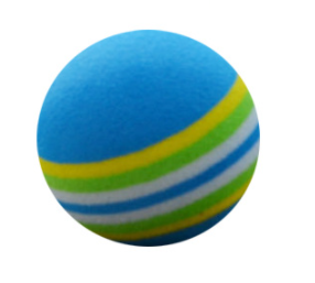 Rainbow Interactive Cat Ball Toy