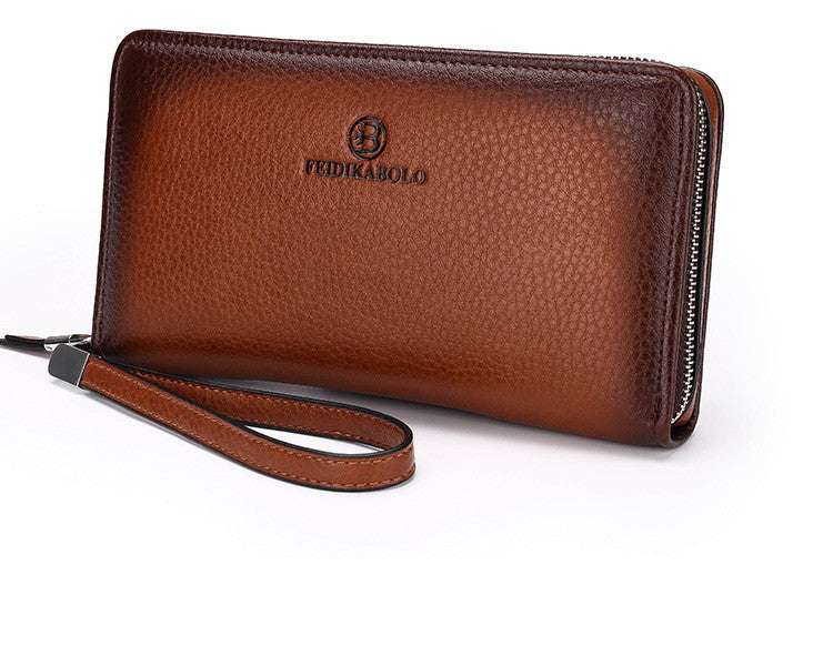 Large Capacity Men's Business Casual Long Wallet - Minihomy