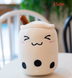 Cute Fruit Drink Plush Stuffed Soft Strawberry Milk Boba Tea Plush - Minihomy