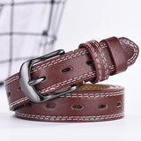 Men's & Women's Hollow Out Belt - Thin, Stylish, All-Match Trousers Accessory - Minihomy