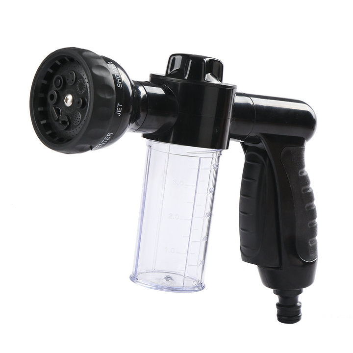 Multi-function 8 Water Patterns High Pressure Car Water Gun Car Cleaning Washing Foam Gun Water Sprayer Jet Pressure Washer - Minihomy