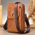 Men's Leather Casual One-shoulder Messenger Bag - Minihomy