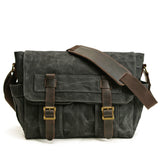 Retro Men's Shoulder Bag Computer Messenger Bag