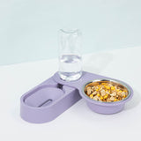 Bowl Feeder Drinking Fountain Cat Bowl Pet Supplies - Minihomy