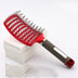 Large Curved Comb Hairbrush Boar Bristles Massage Comb Curly Hair Multifunctional Hair Brush - Minihomy