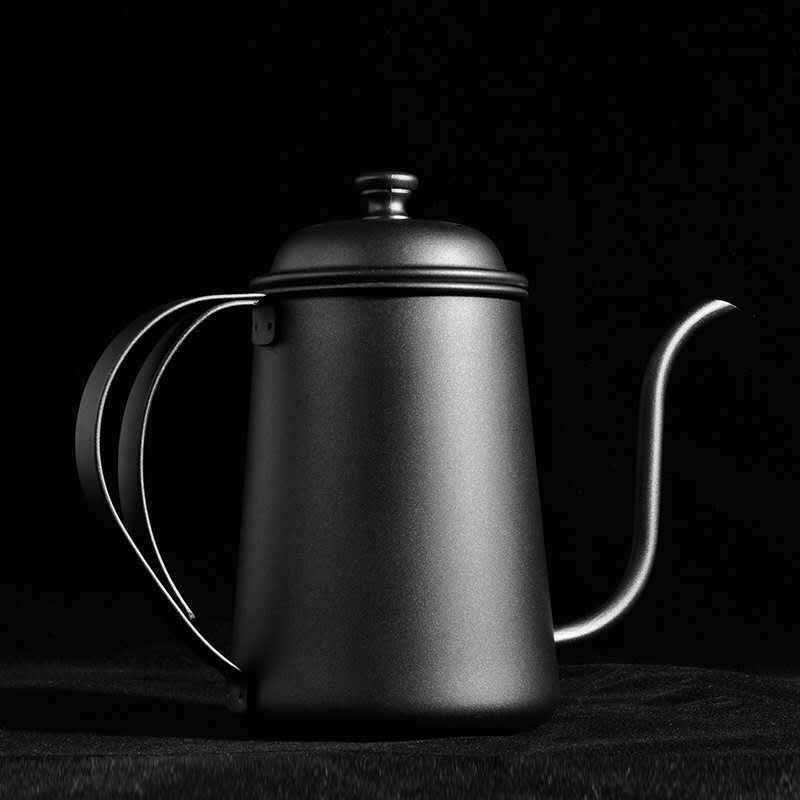 Stainless Steel Long-mouth Coffee Hand Pot With Narrow Mouth