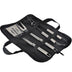 Household Outdoor Portable Portable Cloth Bag Stainless Steel Barbecue Tool Combination - Minihomy