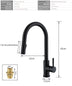 Smart Touch Kitchen Faucets Crane For Sensor Kitchen Water Tap Sink Mixer Rotate Touch Faucet Sensor Water Mixer KH-1005