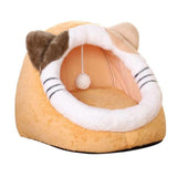 Warm Soft Cat Bed Winter Warm House Cave Pet Dog Soft Nest Kennel Kitten Bed House Sleeping Bag for Small Medium Dogs Supplies