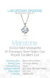 18K White Gold Plated 925 Silver Moissanite Pendant Necklace - Minihomy