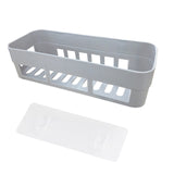 Shower Caddy Plastic Drain Rack Multi Wall-Mounted Purpose Bathroom Storage Organizer Supplies