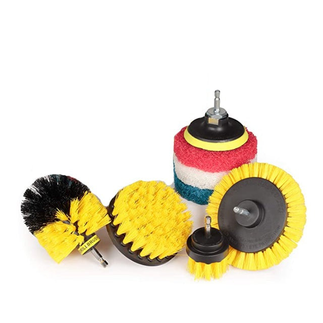 Drill Brush Attachment Set Power Scrubber Tools - Minihomy