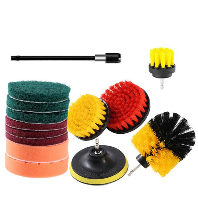 Drill Brush Attachment Set Power Scrubber Tools - Minihomy