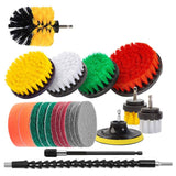 Drill Brush Attachment Set Power Scrubber Tools - Minihomy