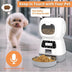 Smart Automatic Dog Cat Feeder 4.5 Liters Dry Food Dispenser Plus 2L Water Feeder Suitable For Small And Medium Pet Smart Feeder