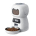 Smart Automatic Dog Cat Feeder 4.5 Liters Dry Food Dispenser Plus 2L Water Feeder Suitable For Small And Medium Pet Smart Feeder