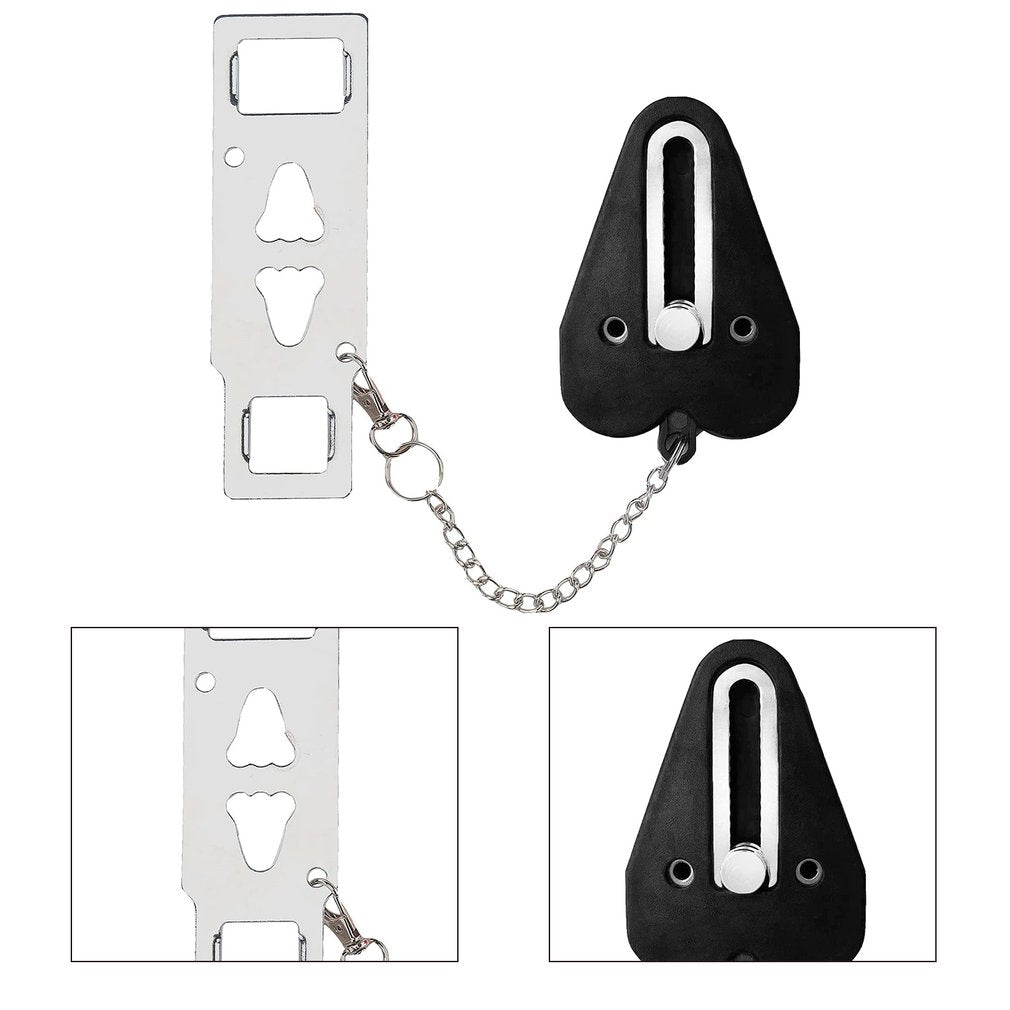 Double Hole Security Door Locker - Minihomy