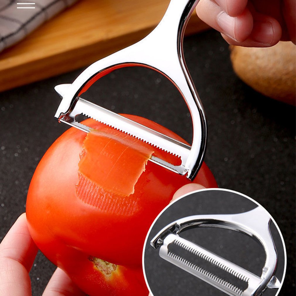 Stainless Steel Multi-function Fruit and Vegetable Peeler Slicer