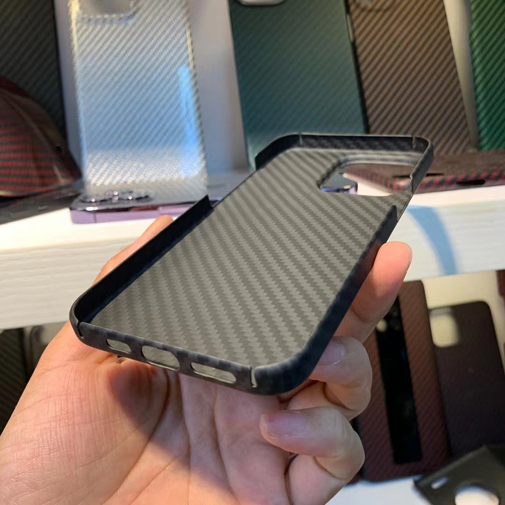 iphone 13 Pro Max real carbon fiber case - Minihomy