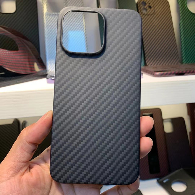 iphone 13 Pro Max real carbon fiber case - Minihomy