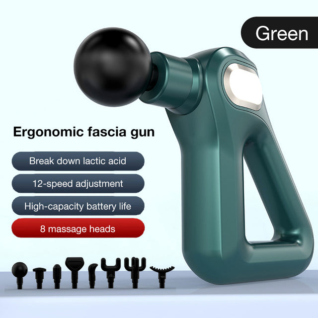 Massage Gun Fascia Gun Slimming Body Muscle Relaxation for Neck Back Foot Leg Shoulder Massager Massage Gun Percussion - Minihomy