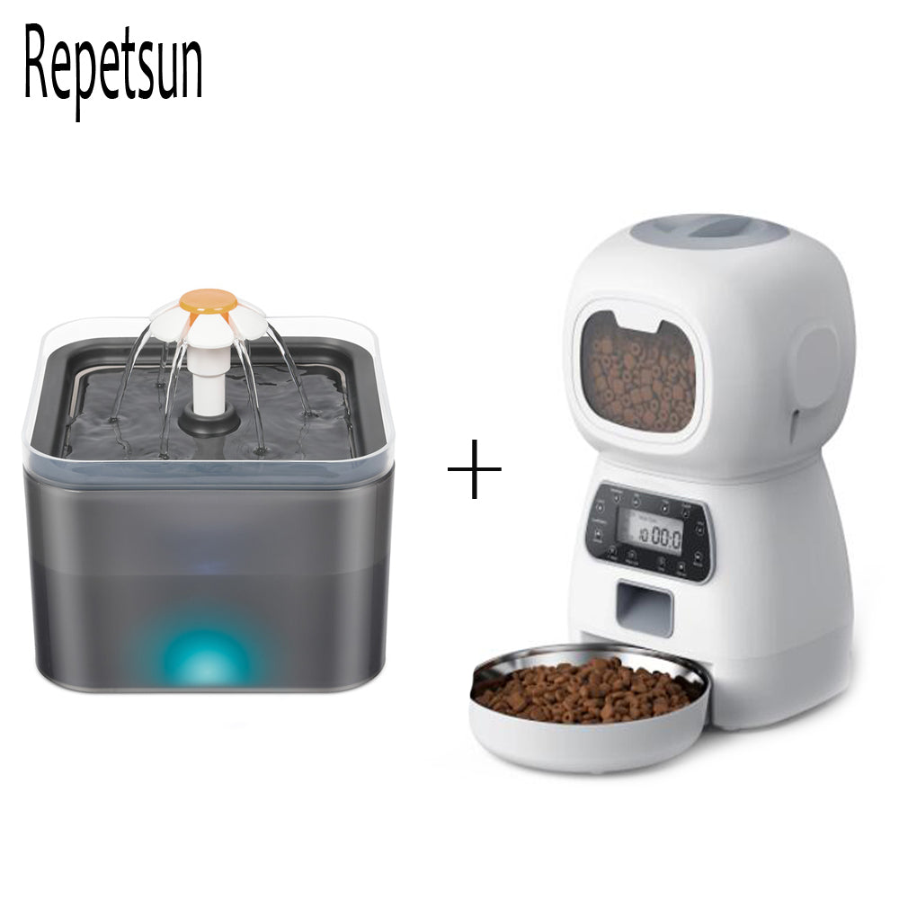 Smart Automatic Dog Cat Feeder 3.5 Liters Dry Food Dispenser