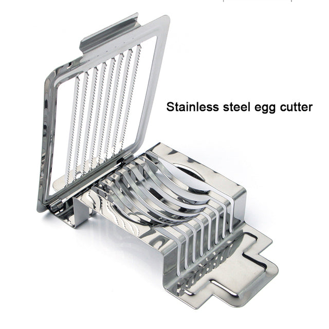 Multifunctional Egg Cutter Stainless Steel Wire Egg Slicer Sectioner Cutter - Minihomy