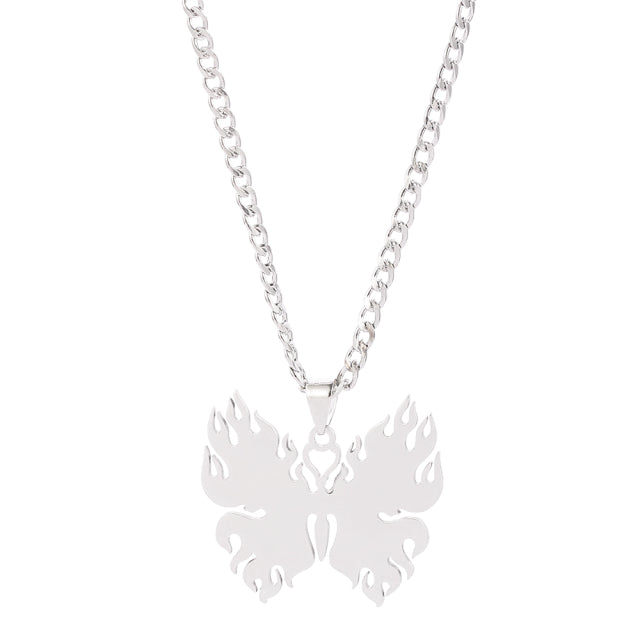 Necklaces For Women Simple Butterfly Angel Long Pendant Jewelry - Minihomy