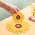 Sunflowers Silicone Coaster Plant Coffee Table Mats