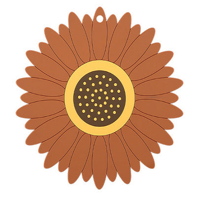 Sunflowers Silicone Coaster Plant Coffee Table Mats