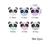 Make Silicone Beads Teething Cartoon Fox Beads Animals - Minihomy