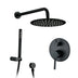 Brass Black Bathroom Shower Set - Minihomy